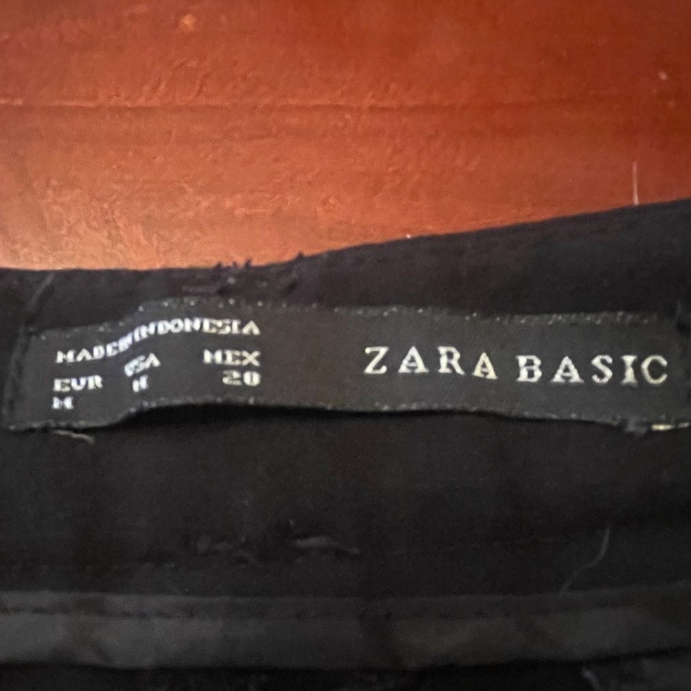 Zara Black and green Button Down Shirt - Picture 6 of 9
